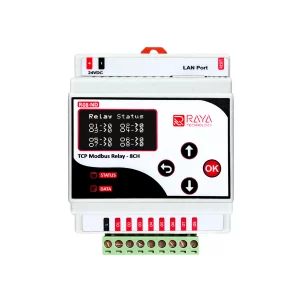 ماژول خروجی رله‌ای تحت شبکه - 8 کاناله <br> مدل R08-ND