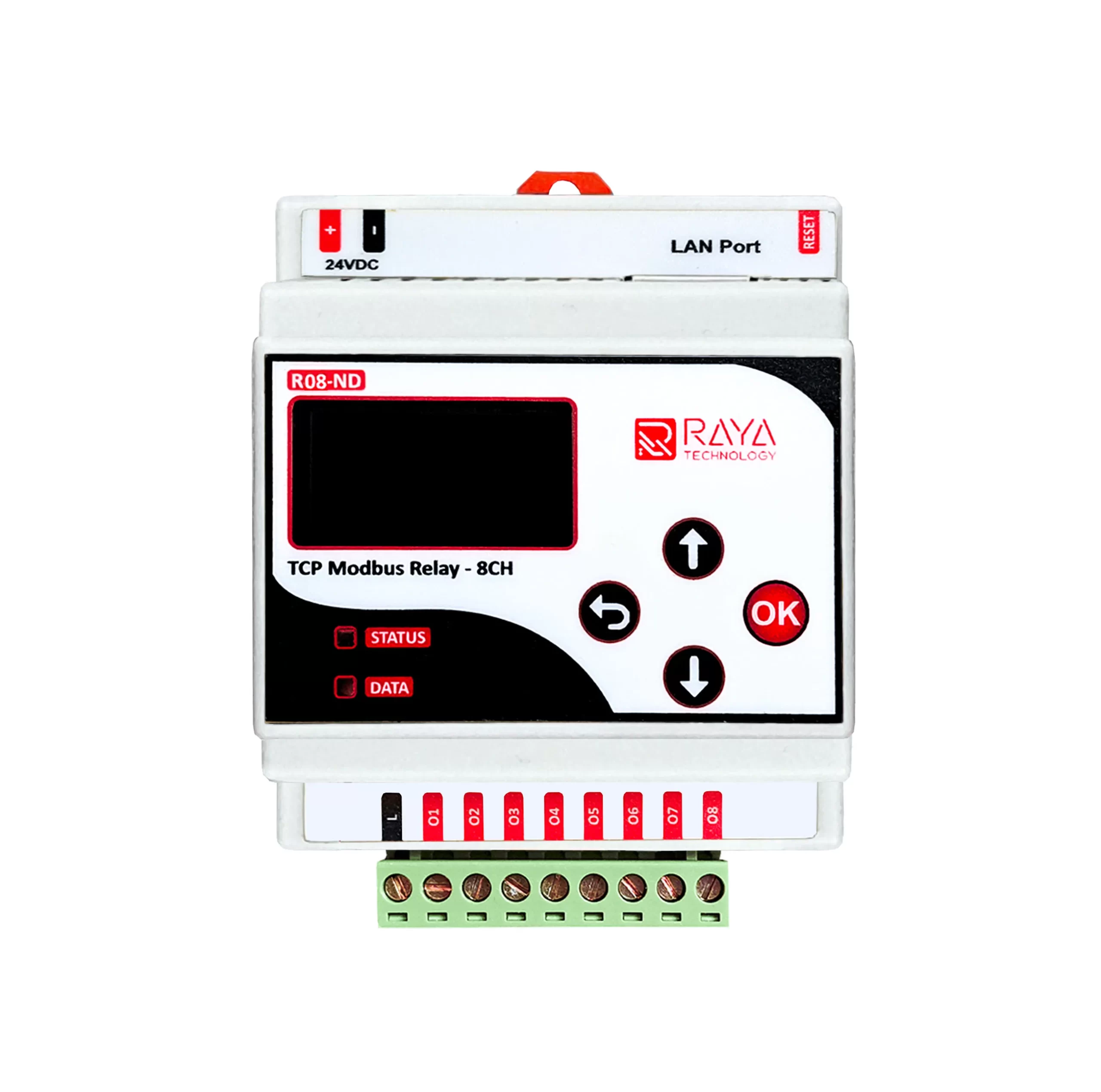 ماژول خروجی رلهای تحت شبکه - 8 کاناله <br> مدل R08-ND - Image 2